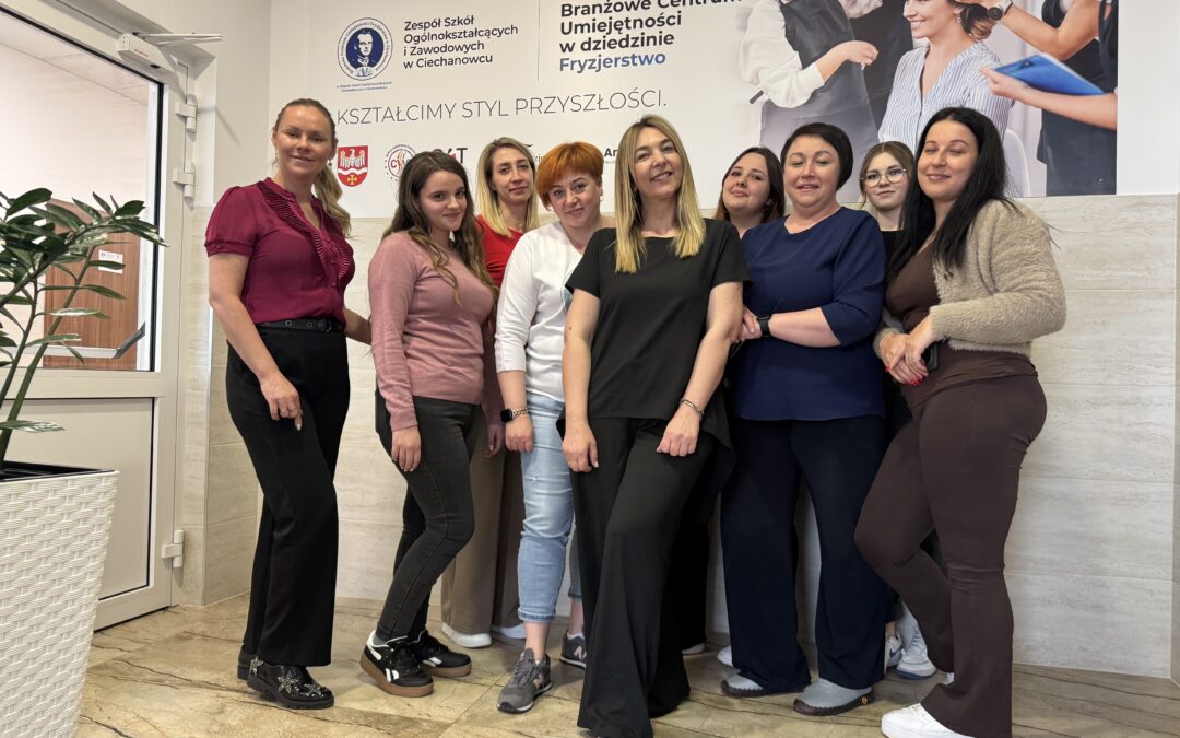 Long Hair Glam – stylizacja długich włosów w Branżowym Centrum Umiejętności w Ciechanowcu